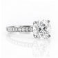 Emma, a Round cut Lab Diamond Ring - 2ct - Victoria's Jewellery