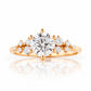 Lucia, a Round cut Lab Diamond Ring - Victoria's Jewellery