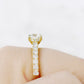 Belle, a Hidden Halo Lab Diamond Ring