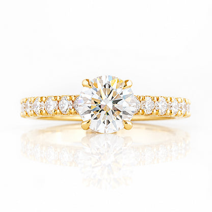 Belle, a Hidden Halo Lab Diamond Ring - Victoria's Jewellery