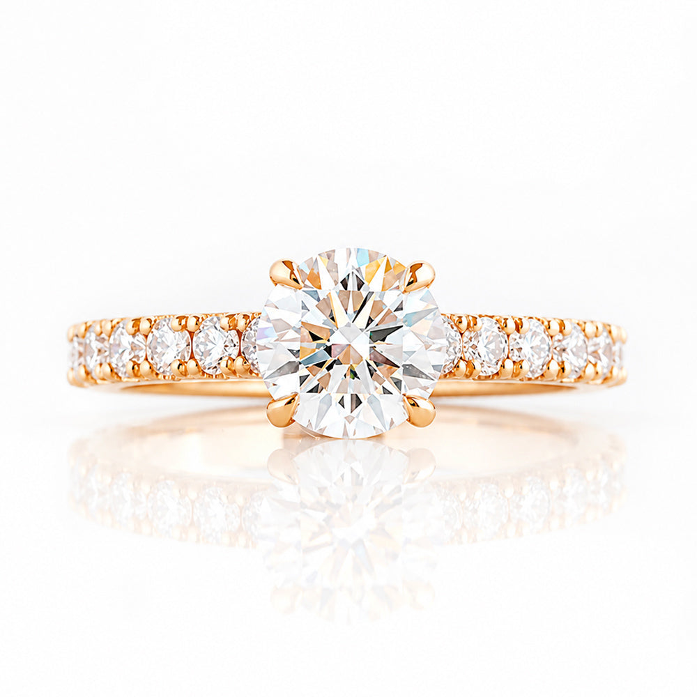 Belle, a Hidden Halo Lab Diamond Ring - Victoria's Jewellery