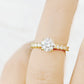 Belle, a Hidden Halo Lab Diamond Ring
