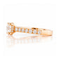 Belle, a Hidden Halo Lab Diamond Ring - Victoria's Jewellery