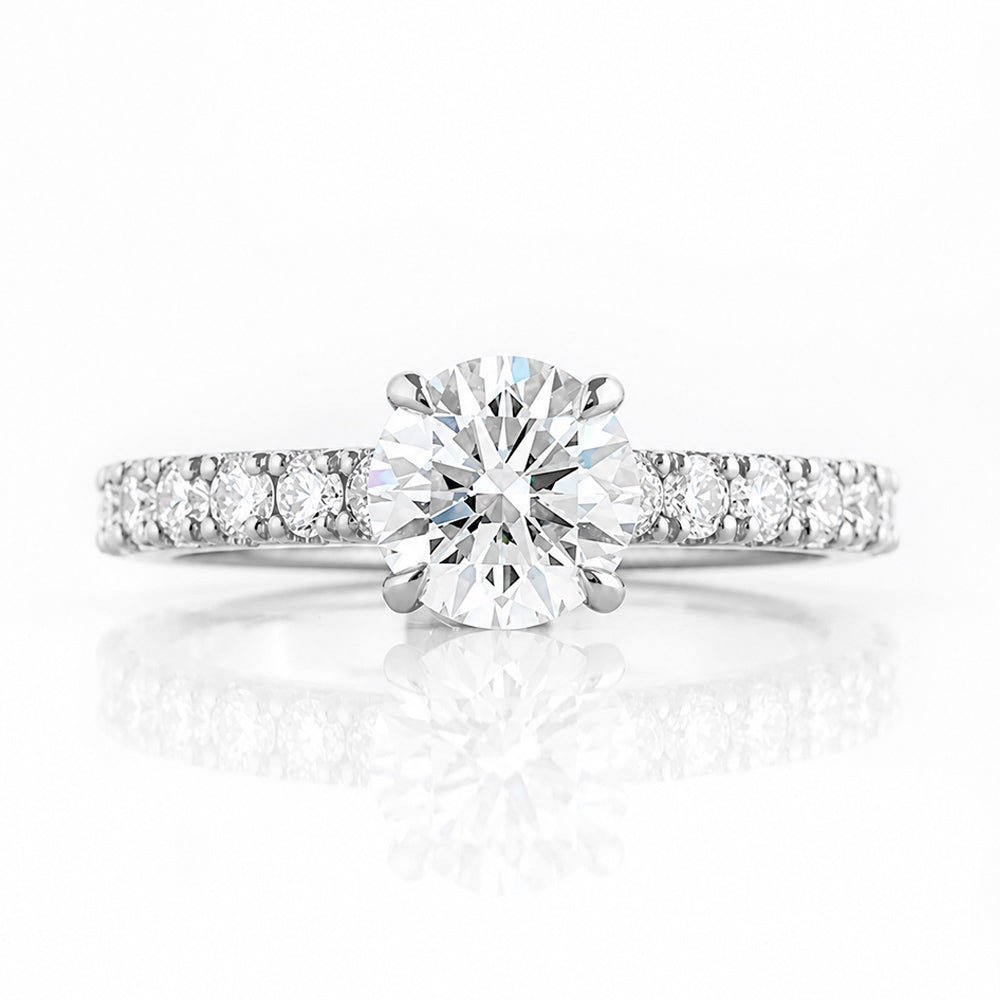 Belle, a Hidden Halo Lab Diamond Ring - Victoria's Jewellery