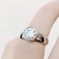 Odessa, Round Bezel set Lab Diamond Ring