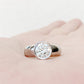 Odessa, Round Bezel set Lab Diamond Ring