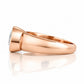 Odessa, Round Bezel set Lab Diamond Ring