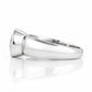 Odessa, Round Bezel set Lab Diamond Ring