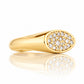 Nova, Lab Diamond Signet Ring