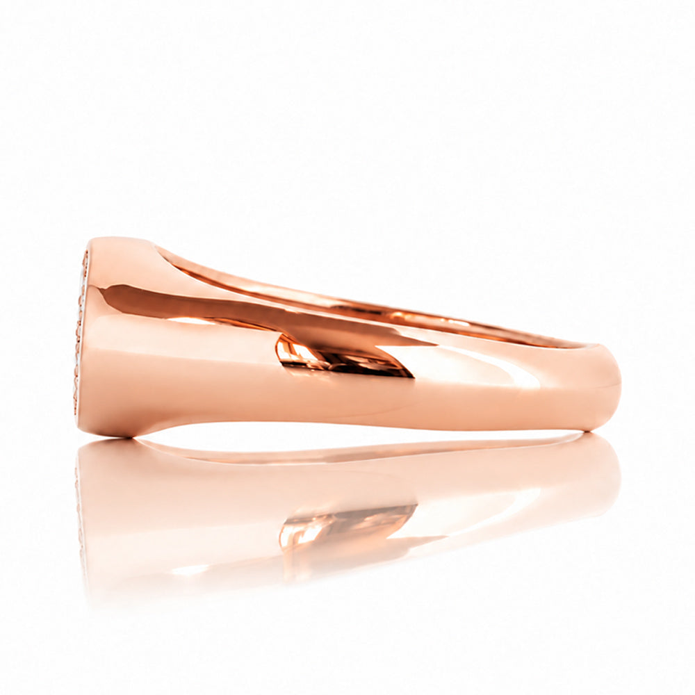 Nova, Lab Diamond Signet Ring