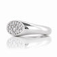 Nova, Lab Diamond Signet Ring