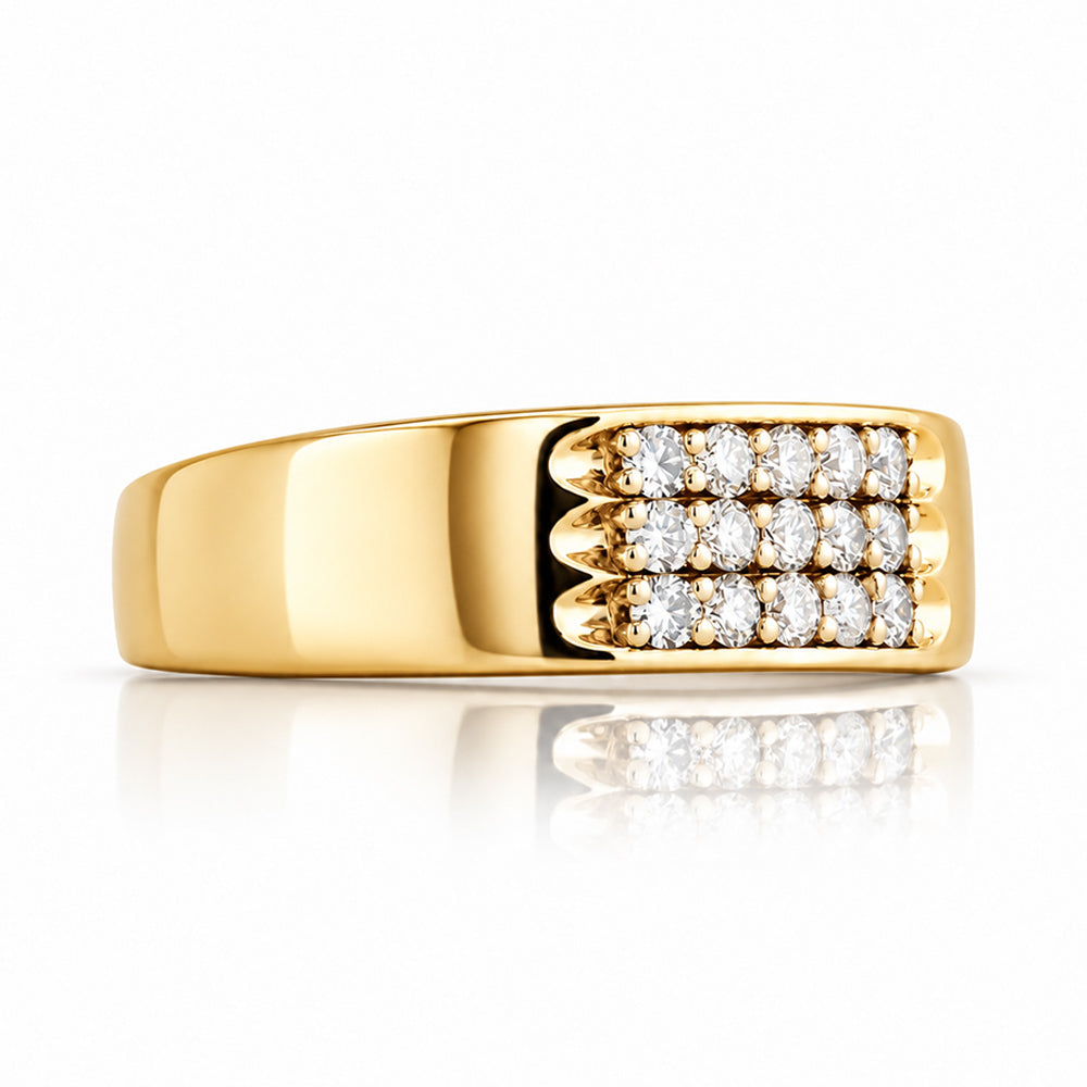 Arden, Lab Diamond Signet Ring