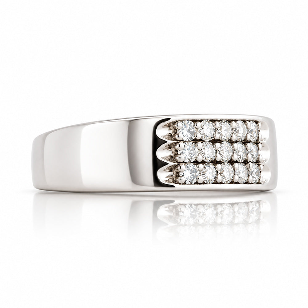 Arden, Lab Diamond Signet Ring