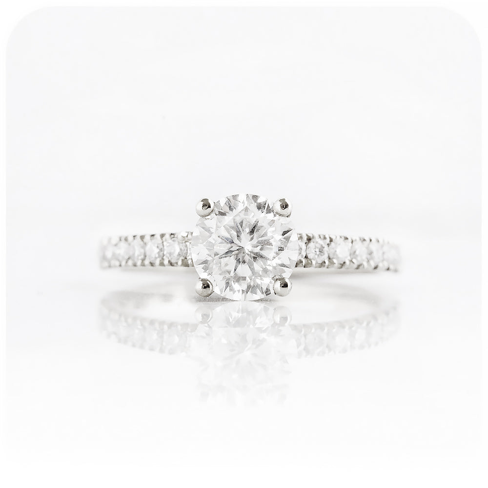 Emma, a Brilliant cut Lab Diamond Engagement Ring - 1ct