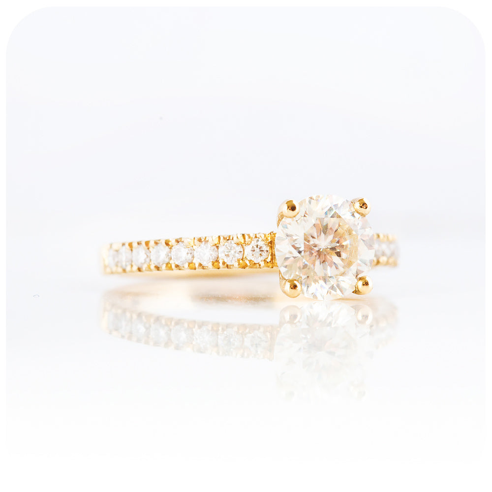 Emma, a Brilliant cut Lab Diamond Engagement Ring - 1ct