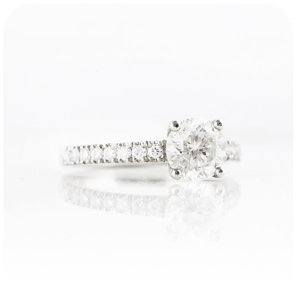 Emma, a Brilliant cut Lab Diamond Engagement Ring - 1ct