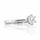 Tulip, a Round cut Lab Diamond Engagement Ring - Victoria's Jewellery