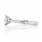 Tulip, a Round cut Lab Diamond Engagement Ring - Victoria's Jewellery