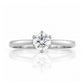 Tulip, a Round cut Lab Diamond Engagement Ring - Victoria's Jewellery