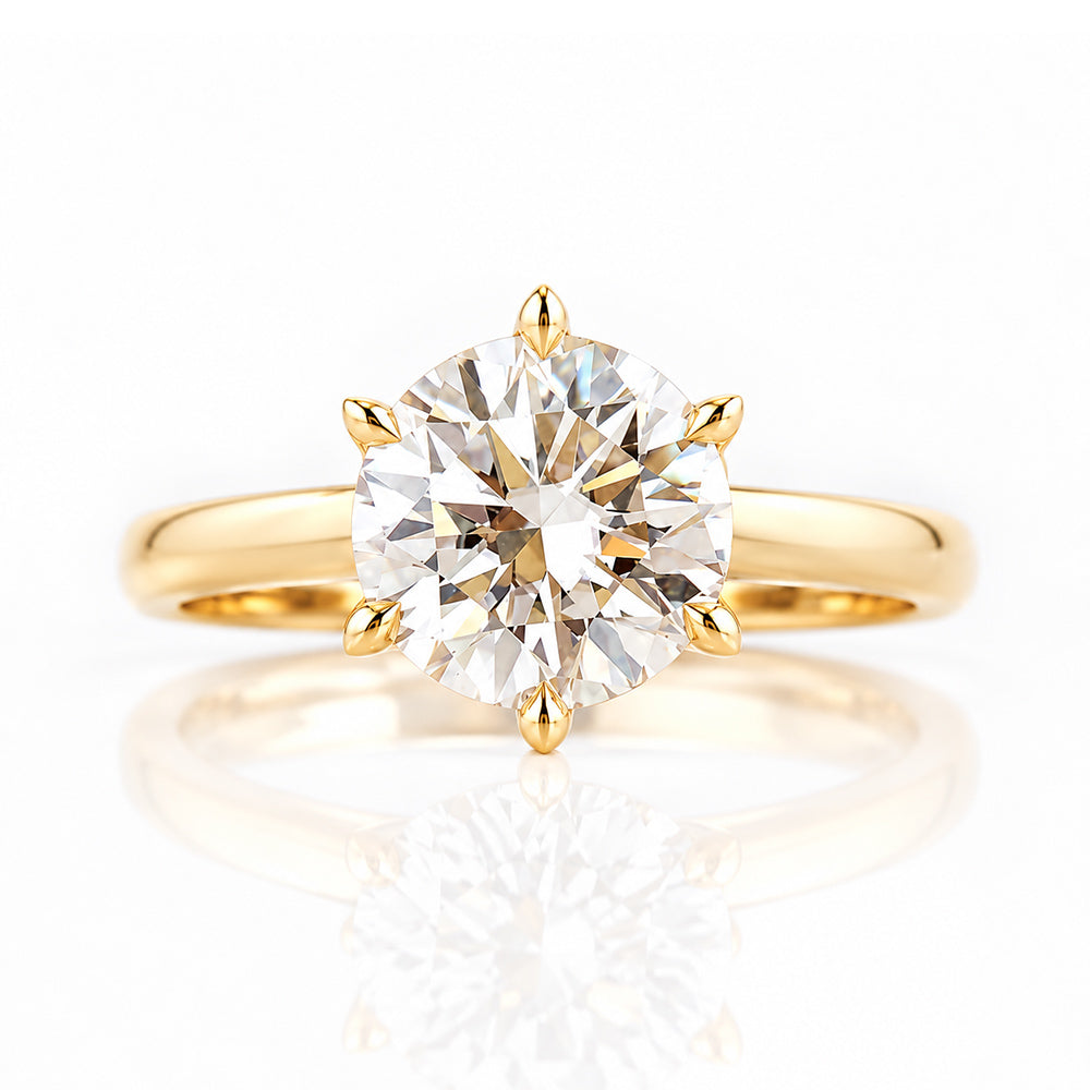 Kira, a 2ct Brilliant cut Lab Diamond Ring - Victoria's Jewellery