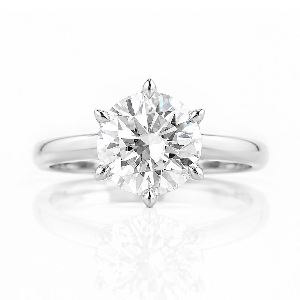 Kira, a 2ct Brilliant cut Lab Diamond Ring - Victoria's Jewellery