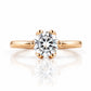 Faye, Round cut Lab Diamond Ring - 1ct - Victoria's Jewellery