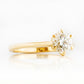 Emmy, a 6 Claw Brilliant cut Lab Diamond Ring - 1ct