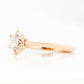 Emmy, a 6 Claw Brilliant cut Lab Diamond Ring - 1ct