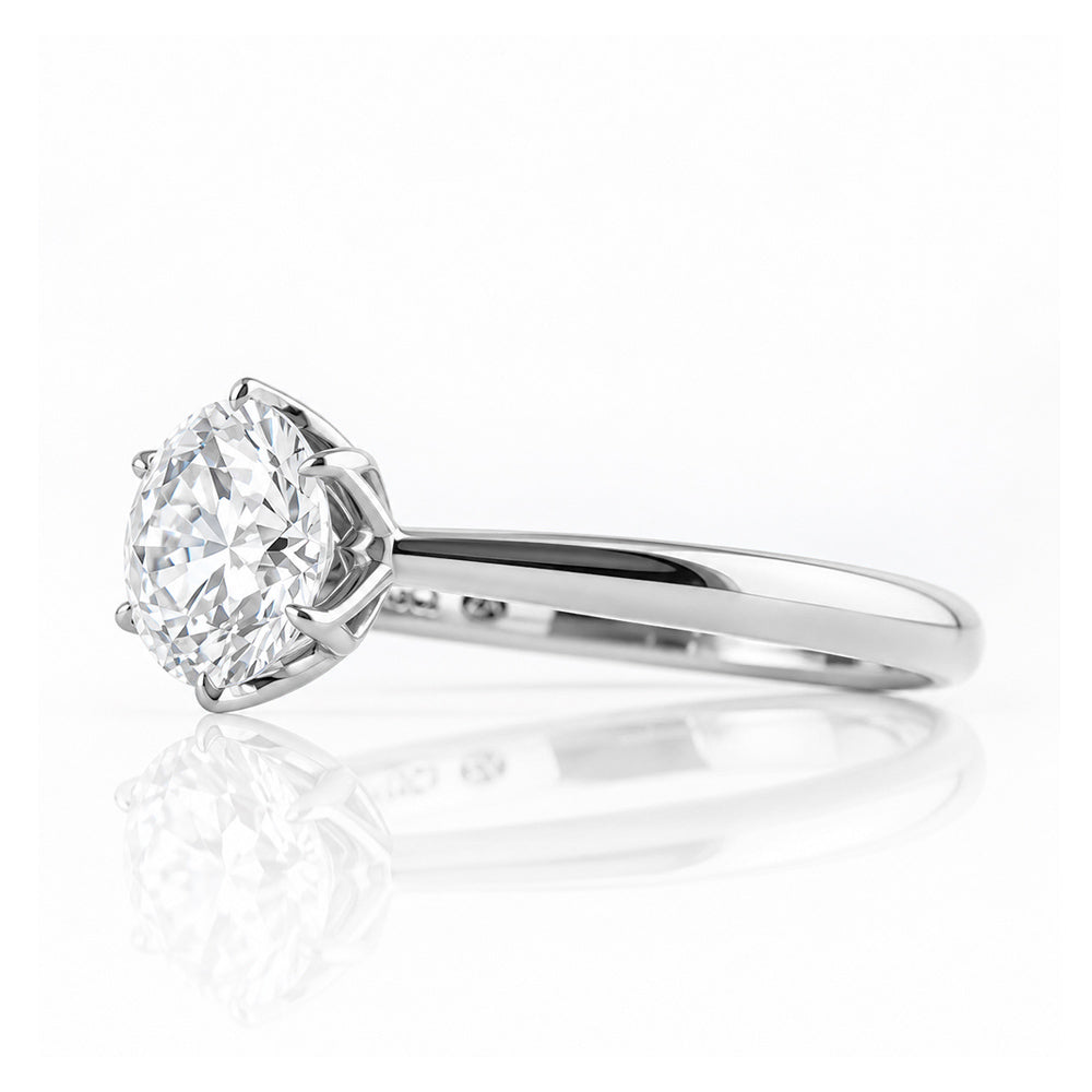 Nitida, 1.5ct Round Brilliant cut Lab Diamond Ring - Victoria's Jewellery