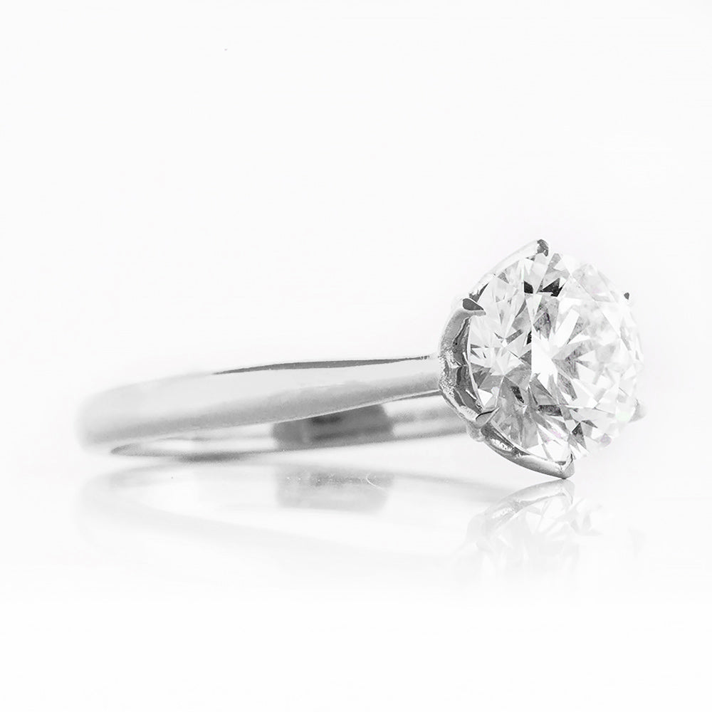 Nitida, 1.5ct Round Brilliant cut Lab Diamond Ring - Victoria's Jewellery