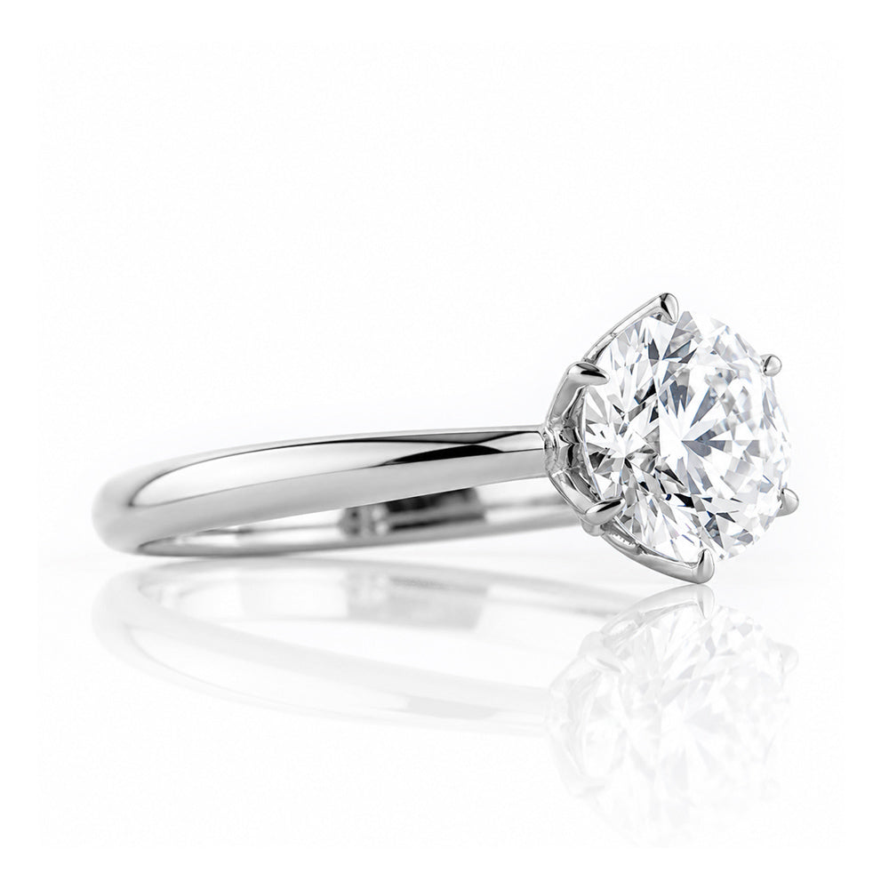 Nitida, 1.5ct Round Brilliant cut Lab Diamond Ring - Victoria's Jewellery
