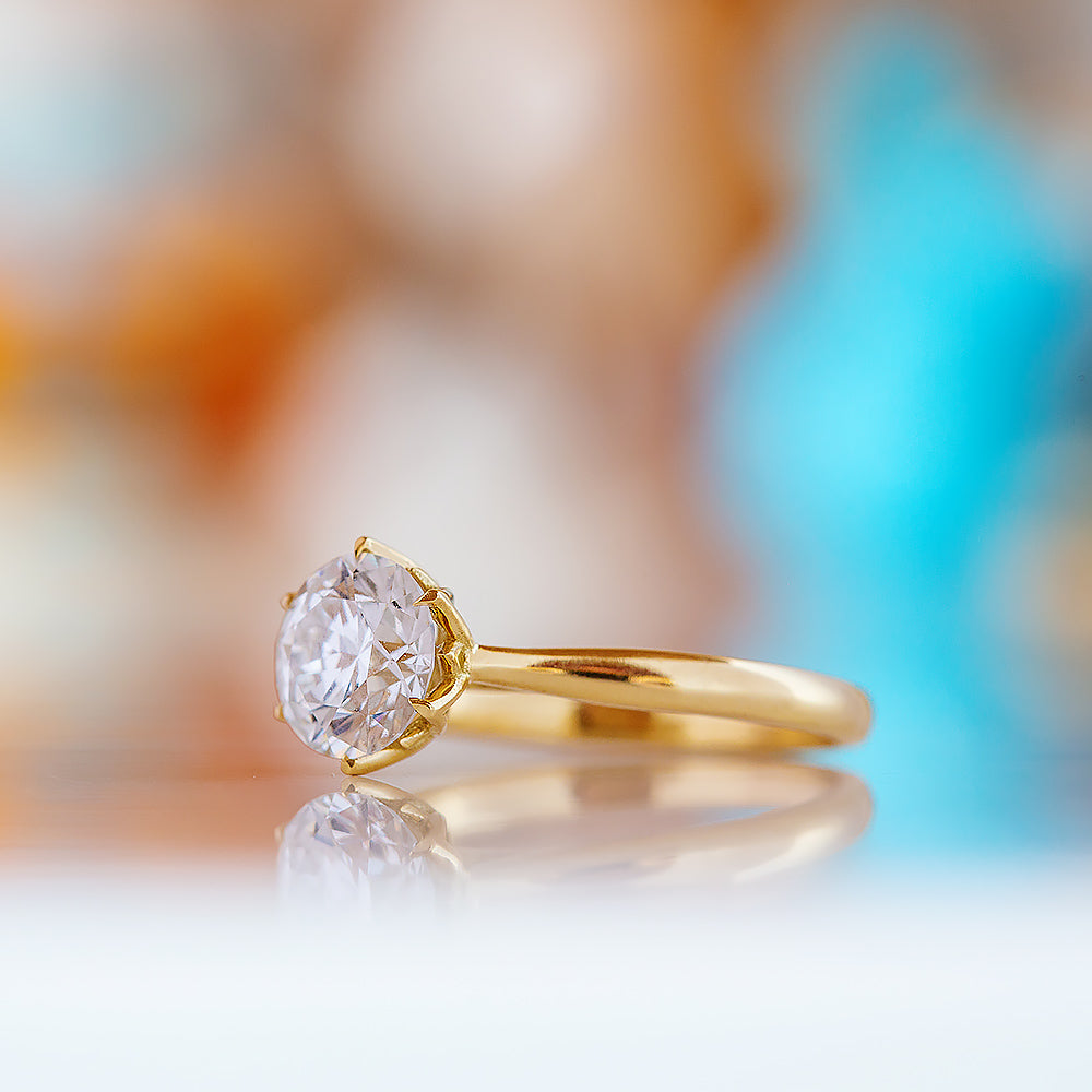 Nitida, 1.5ct Round Brilliant cut Lab Diamond Ring - Victoria's Jewellery