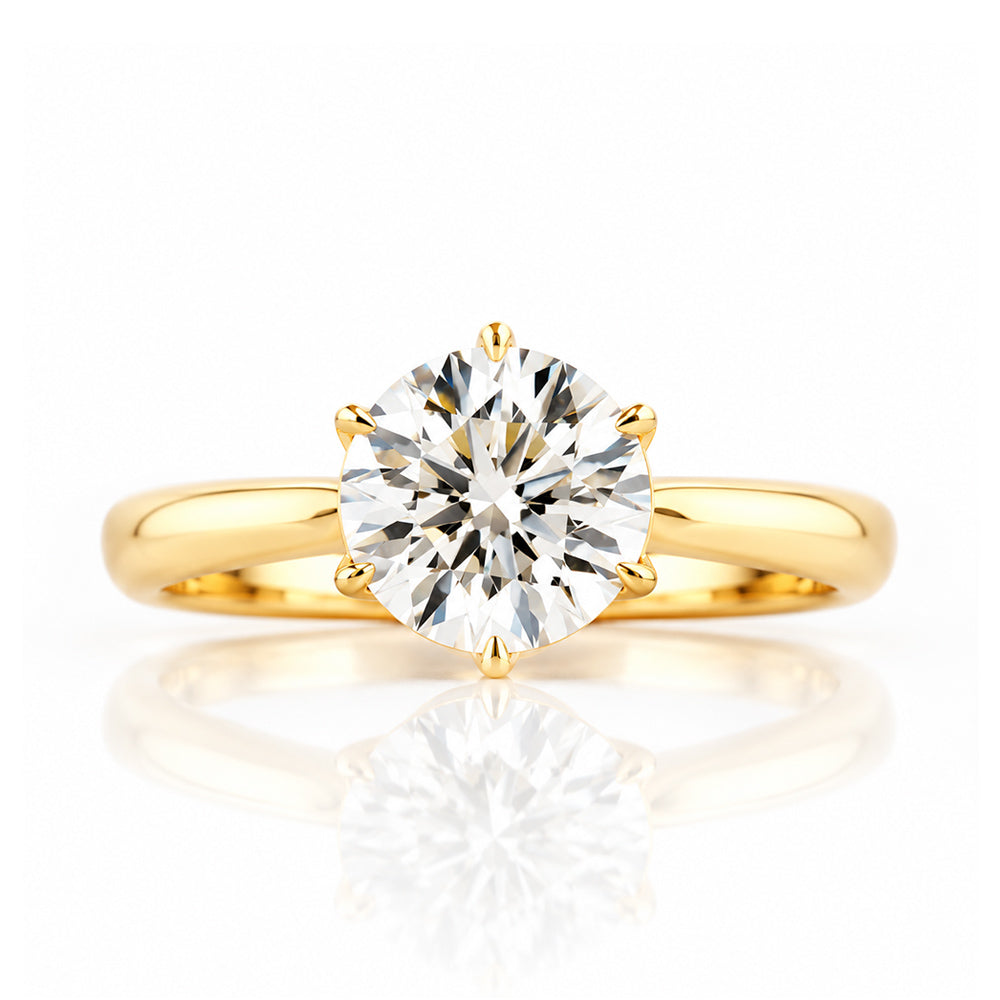 Nitida, 1.5ct Round Brilliant cut Lab Diamond Ring - Victoria's Jewellery