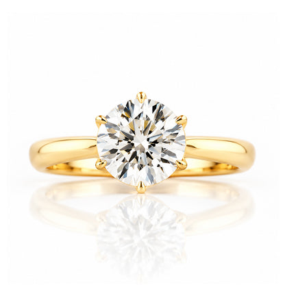 Nitida, 1.5ct Round Brilliant cut Lab Diamond Ring - Victoria's Jewellery