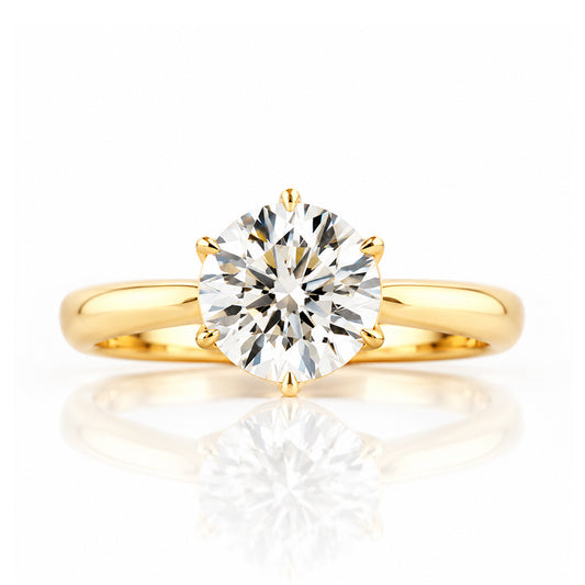 Nitida, 1.5ct Round Brilliant cut Lab Diamond Ring - Victoria's Jewellery