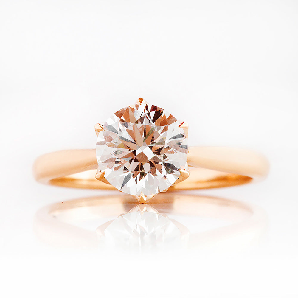 Nitida, 1.5ct Round Brilliant cut Lab Diamond Ring - Victoria's Jewellery