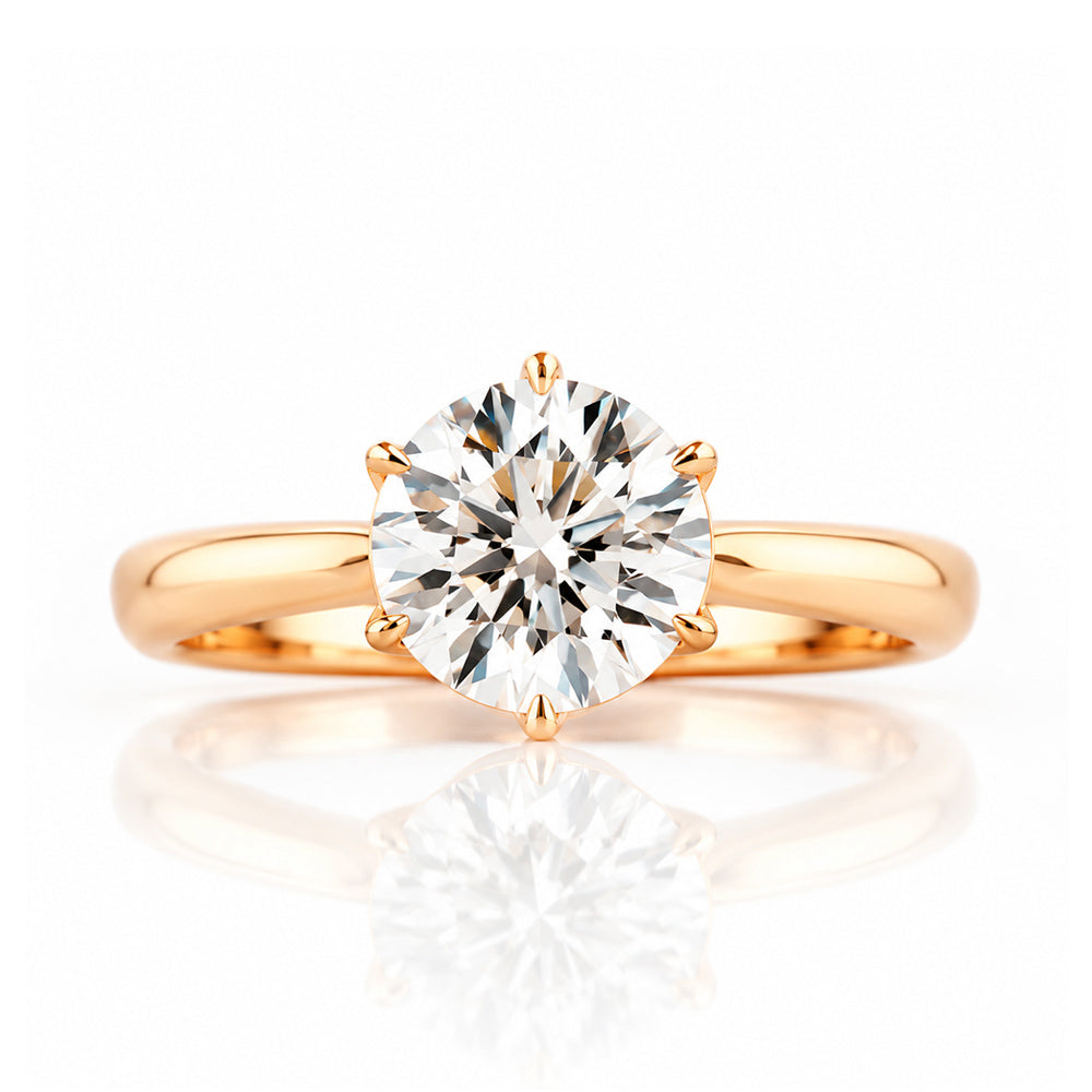 Nitida, 1.5ct Round Brilliant cut Lab Diamond Ring - Victoria's Jewellery