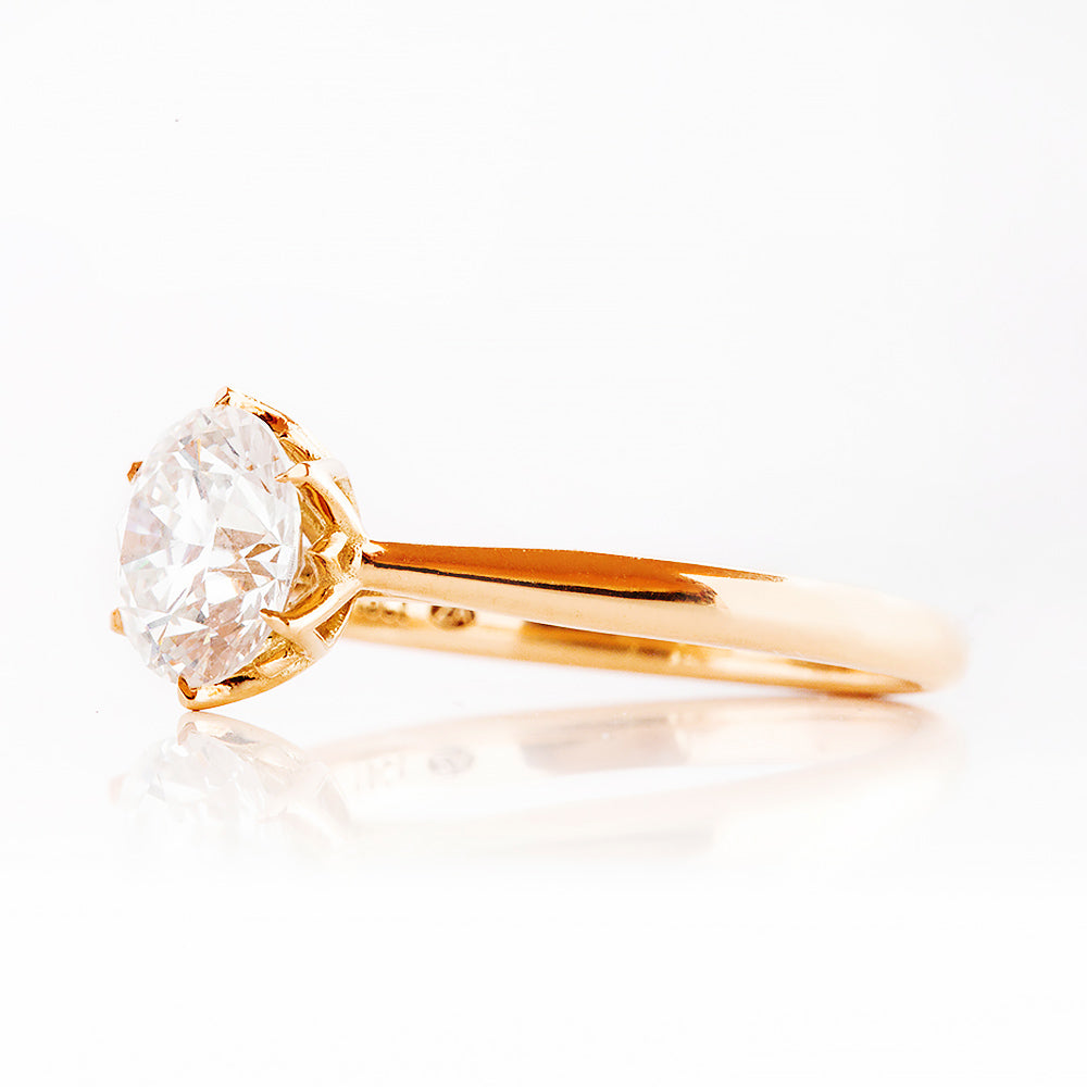 Nitida, 1.5ct Round Brilliant cut Lab Diamond Ring - Victoria's Jewellery