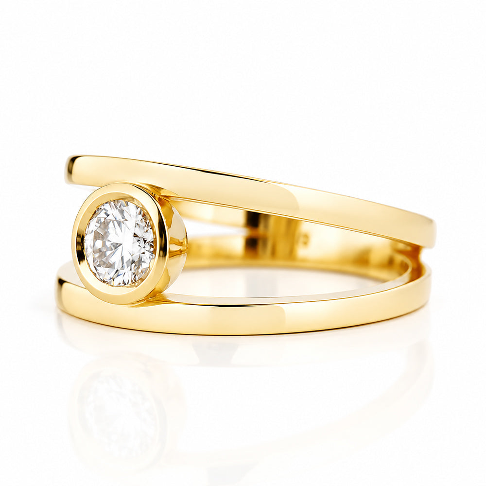 Harper, Lab Diamond Ring - Victoria's Jewellery