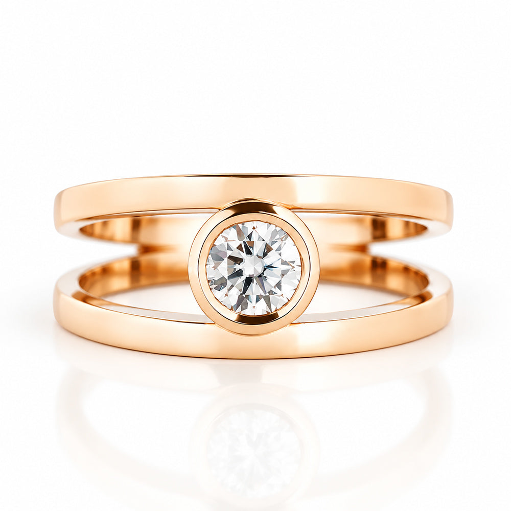 Harper, Lab Diamond Ring - Victoria's Jewellery