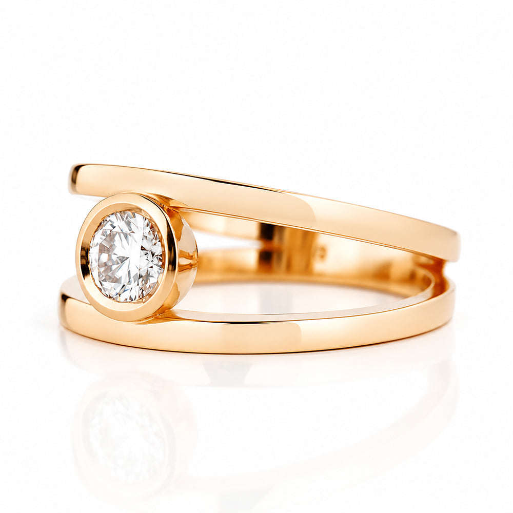 Harper, Lab Diamond Ring - Victoria's Jewellery