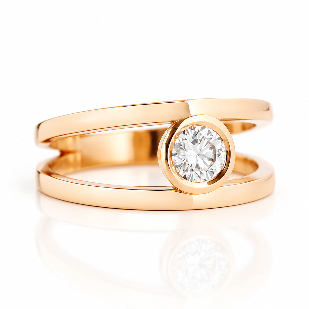Harper, Lab Diamond Ring - Victoria's Jewellery