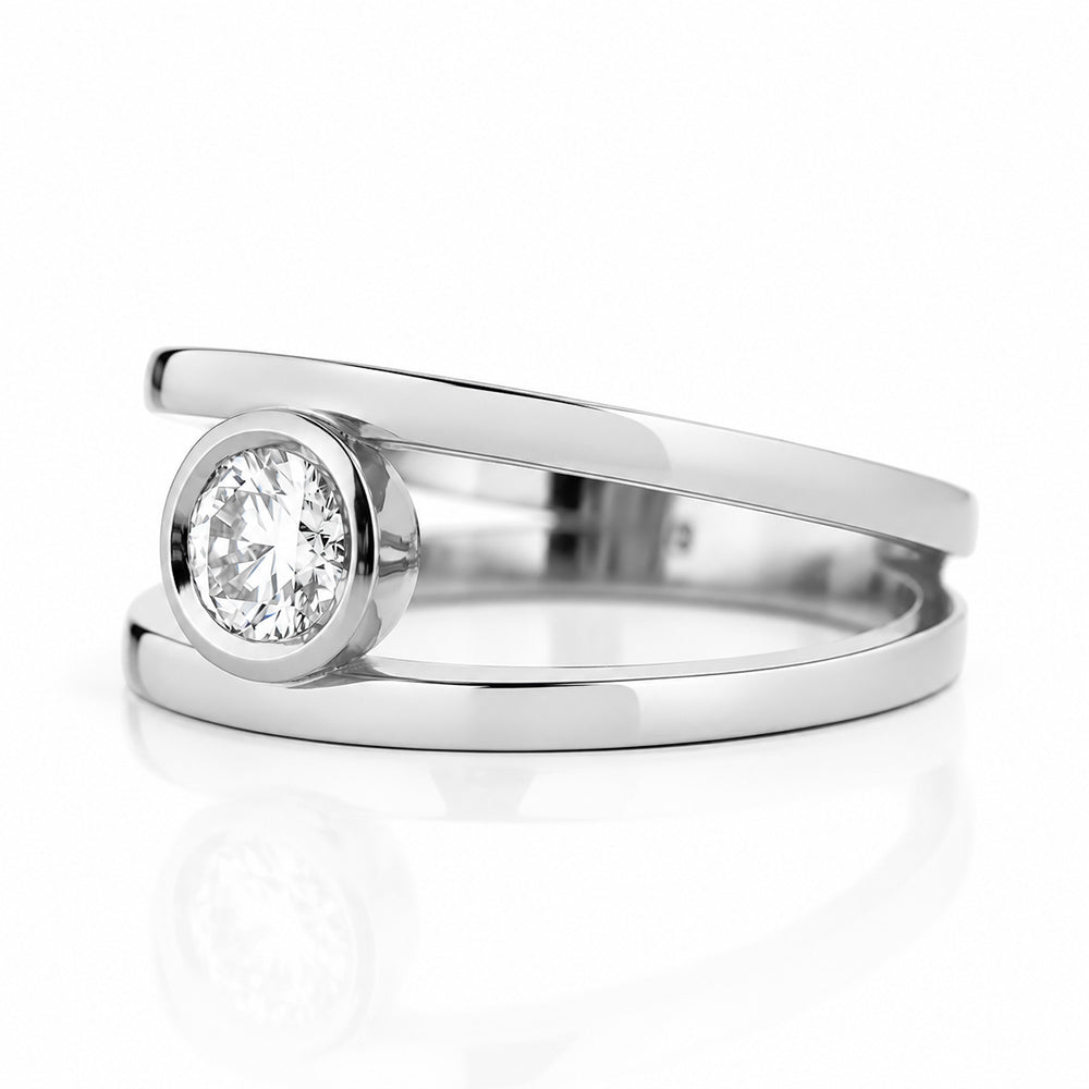 Harper, Lab Diamond Ring - Victoria's Jewellery