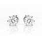 Tulip, Lab Diamond Stud Earrings - 5mm