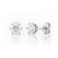 Tulip, Lab Diamond Stud Earrings - 5mm