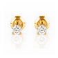 4mm Round Brilliant cut Diamond Stud Earrings - 0.50ct