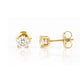 5mm Round Brilliant cut Diamond Stud Earrings - 1ct - Victoria's Jewellery