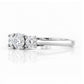 Milani, a Lab Diamond Trilogy Engagement Ring - Victoria's Jewellery