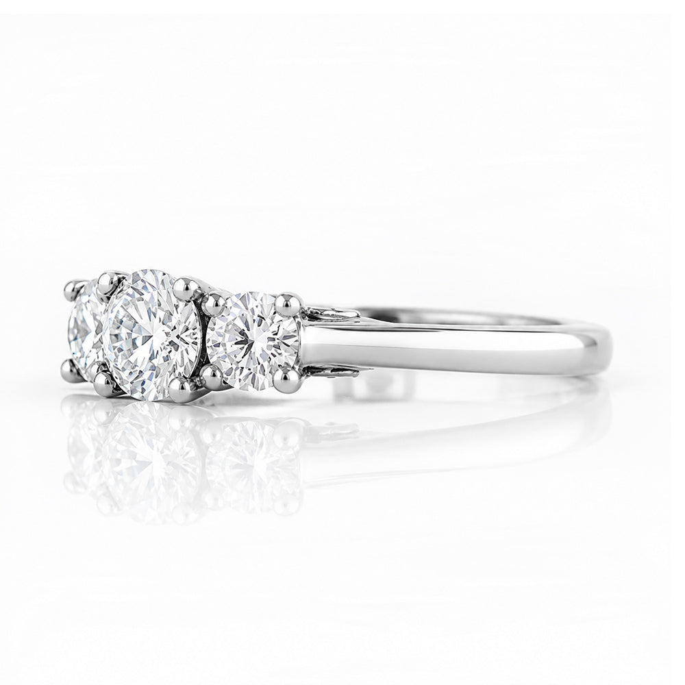 Milani, a Lab Diamond Trilogy Engagement Ring - Victoria's Jewellery