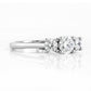 Milani, a Lab Diamond Trilogy Engagement Ring - Victoria's Jewellery
